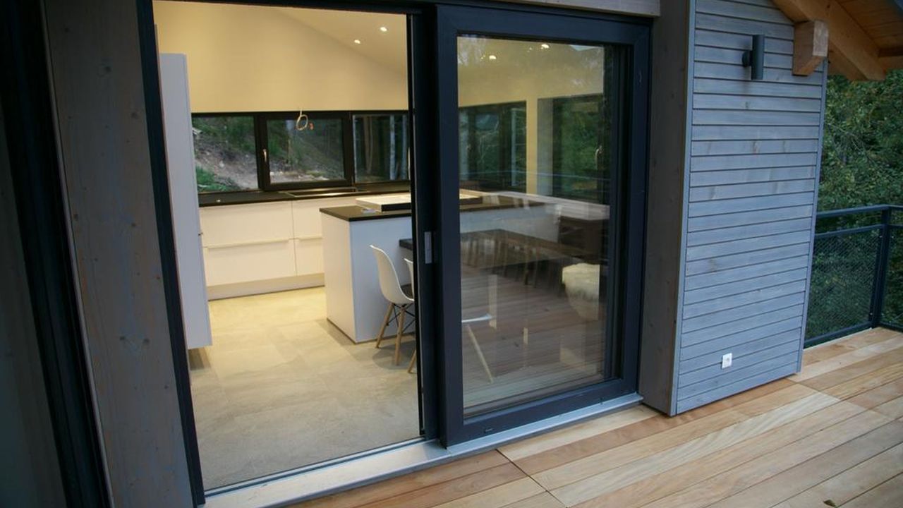 Küche mit Terrassenzugang Küche mit Terrassenzugang